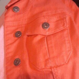 Parasuco Hot Red Pink Denim Jacket❤️💗